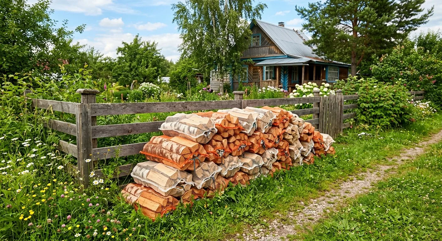 Дрова для дачи в Раменском