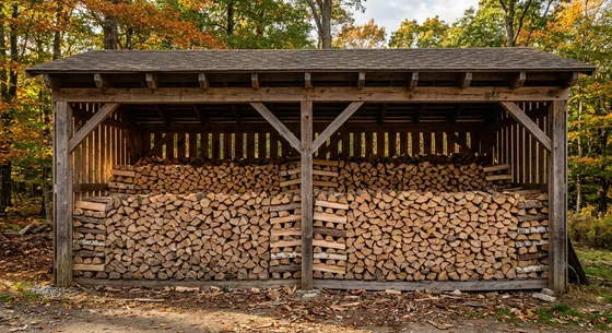 Укладка дров в Раменском, улица Дровяная, 28